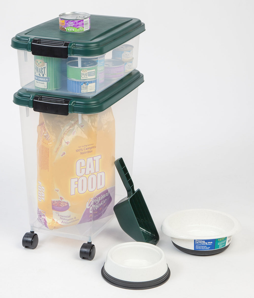 IRIS USA pelle 2 tasses pour doser précisément les croquettes et gagner du temps