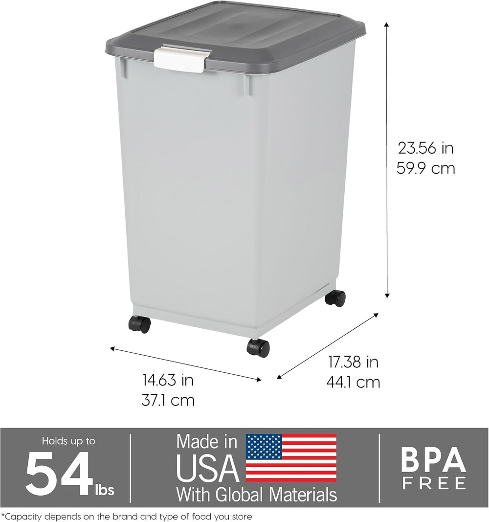 IRIS USA détail des roulettes attachables pour déplacement sans effort