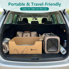IRRESTRICO bac plié compact facile à ranger et transporter