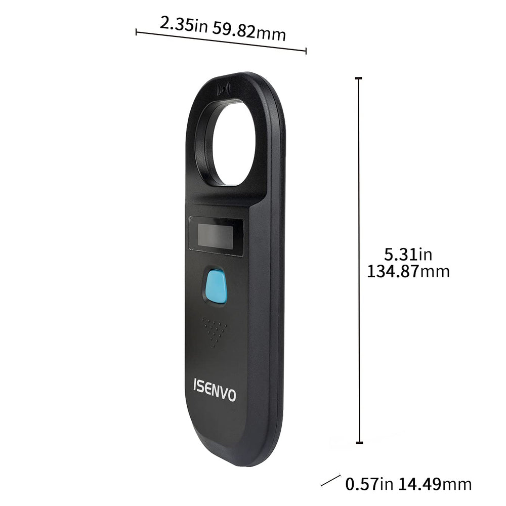 ISENVO contenu du colis : scanner, câble USB et manuel inclus