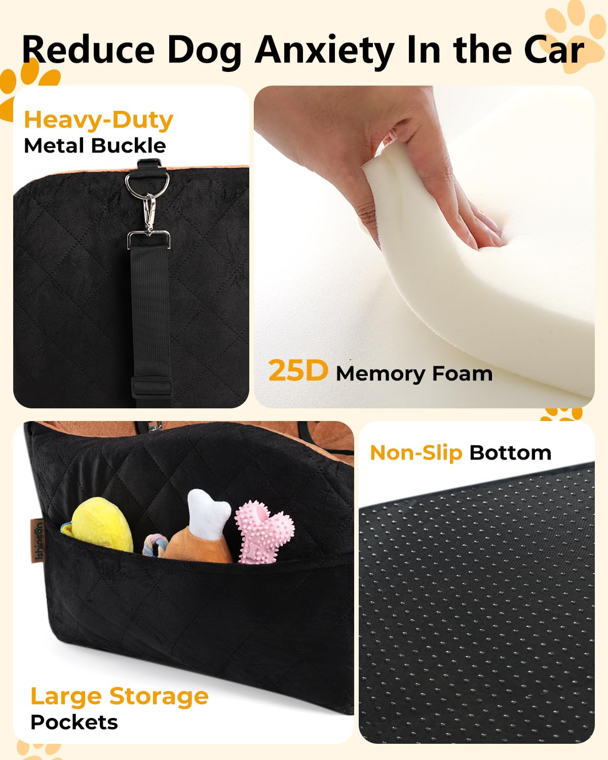 Ishineon housse détachable et zip facilitant lavage et entretien rapide