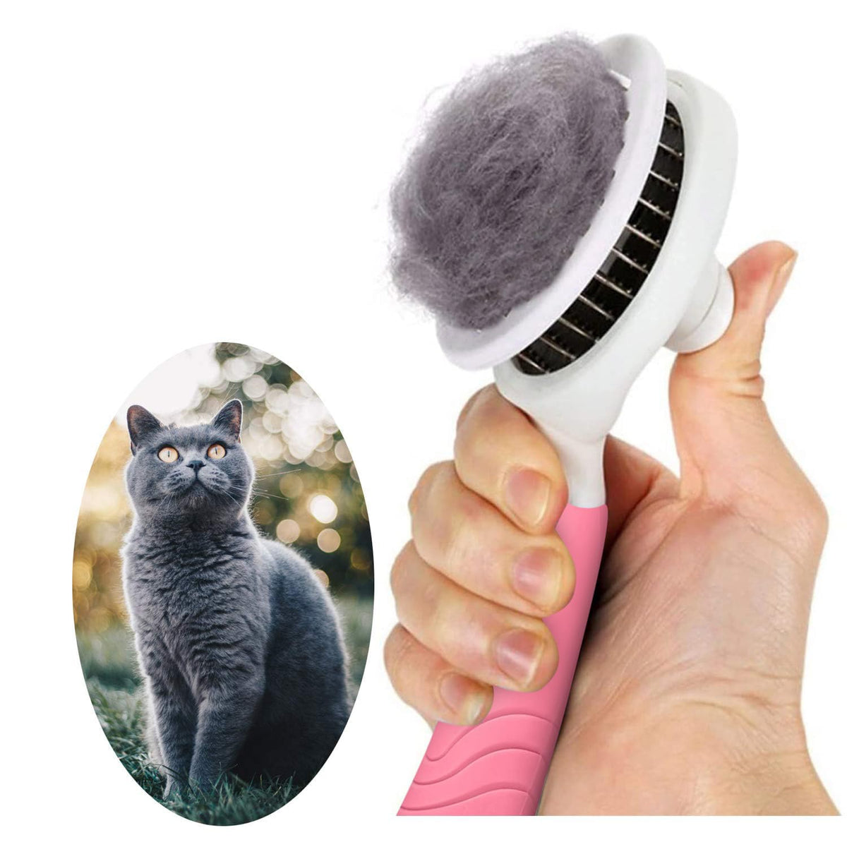itPlus face avant de la brosse rose montrant design et emballage