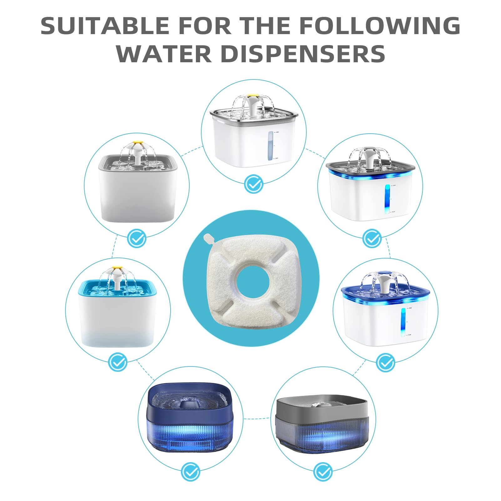 ITSCUTE filtre triple couche montrant charbon actif et filtration efficace