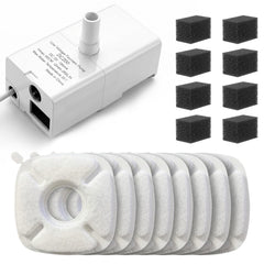 ITSCUTE pompe D443 face avant montrant un débit stable et silencieux