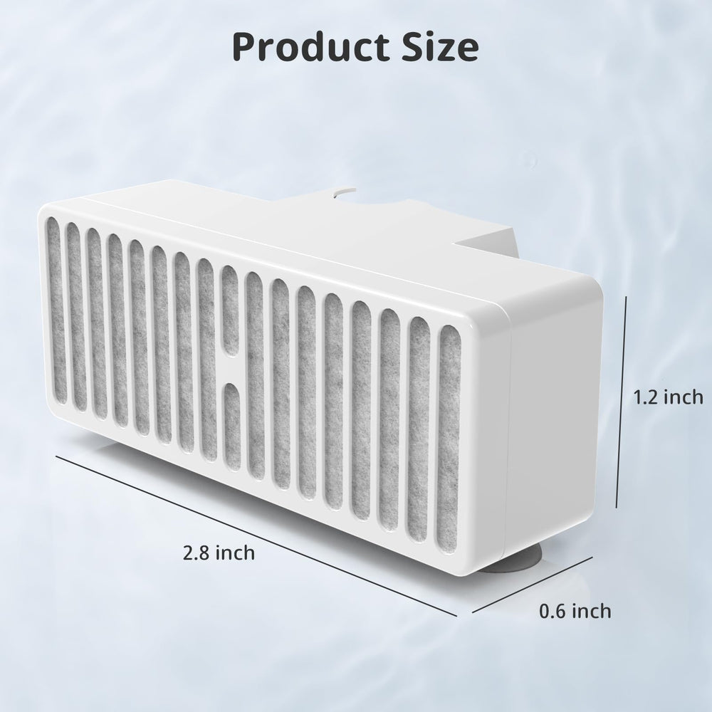 ITSCUTE filtre installé dans la fontaine 80oz Swan pour eau plus propre