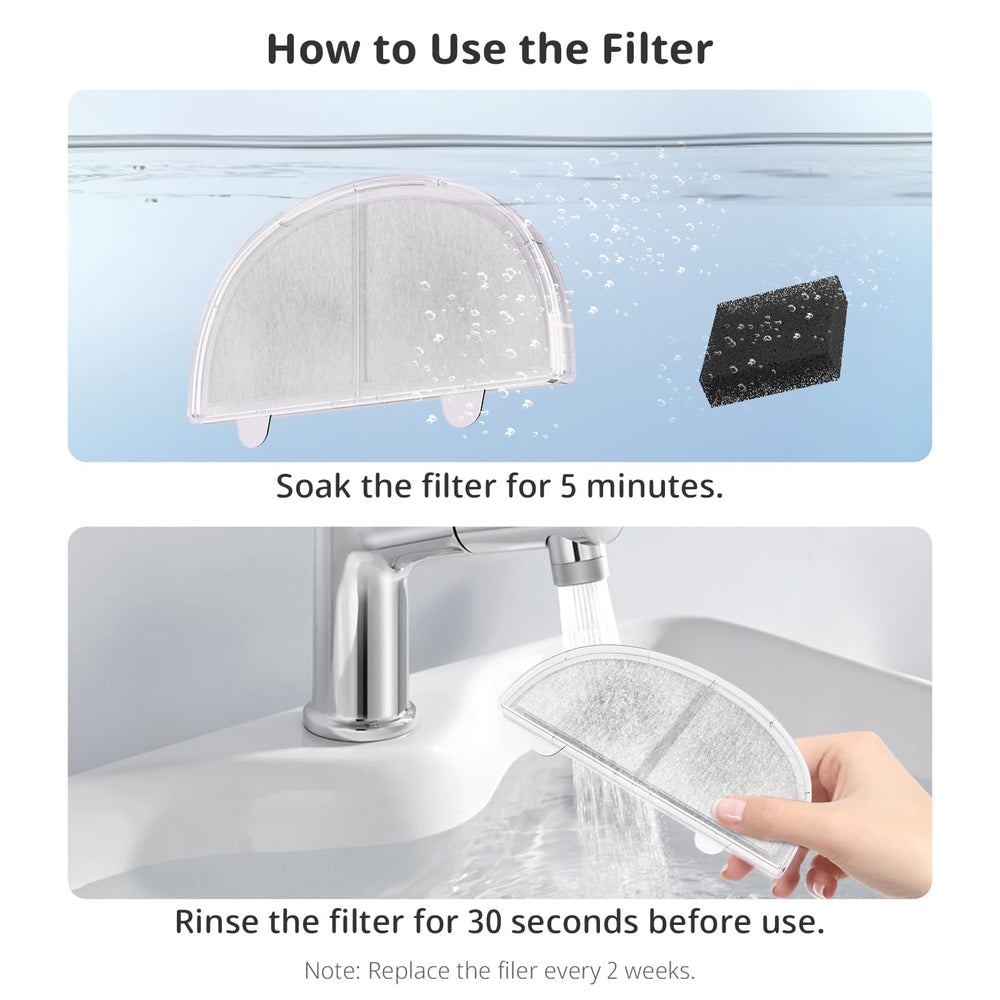 ITSCUTE filtre posé à côté d'un objet pour échelle montrant la taille compacte