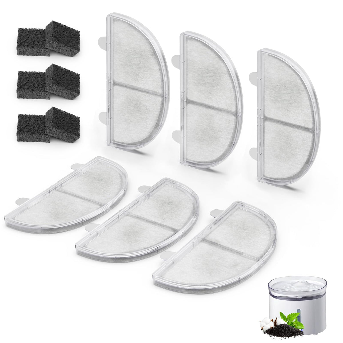 ITSCUTE pack de filtres en avant montrant la compatibilité WF20/CF20 et gain de temps