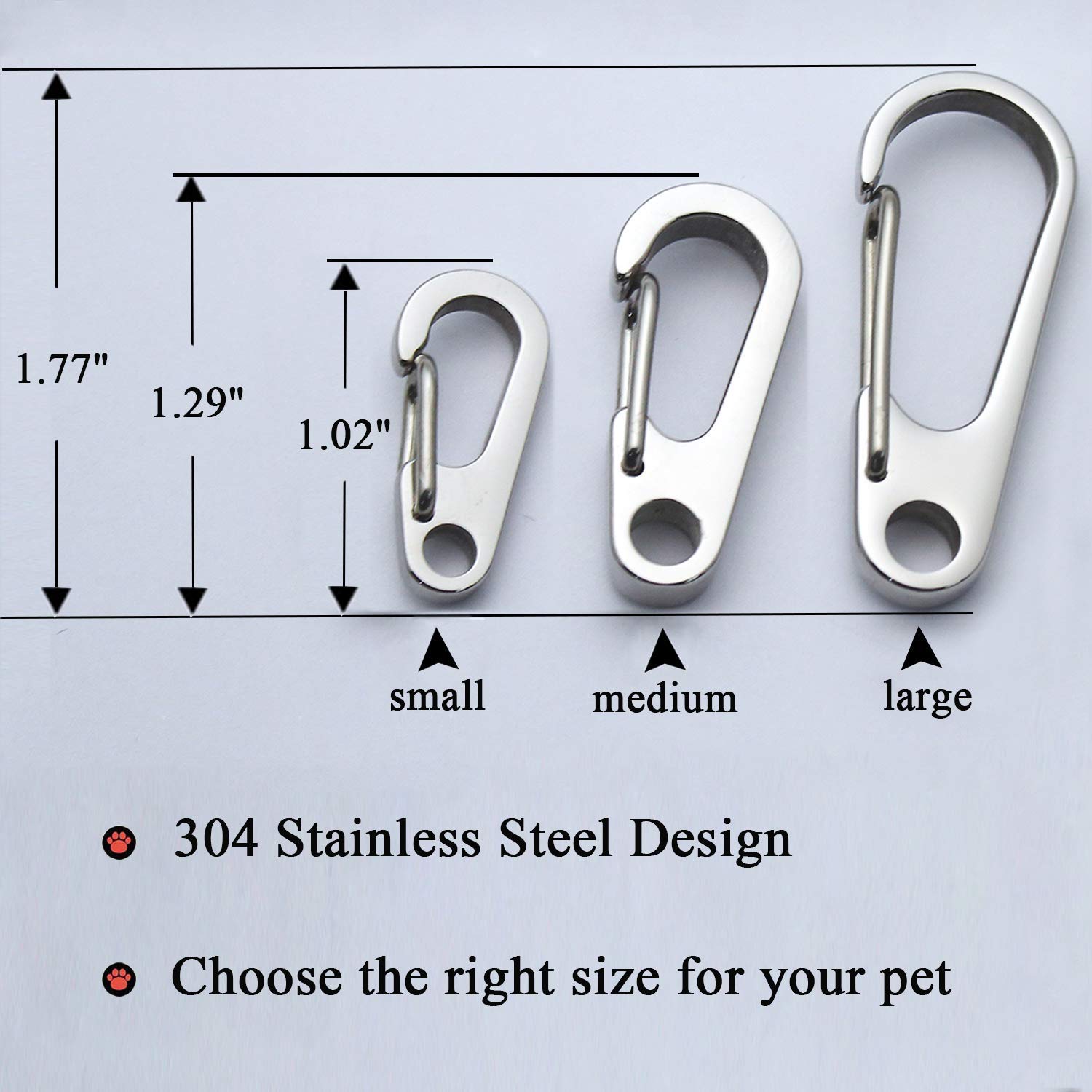 IVIA PET comparaison de taille illustrant compatibilité pratique