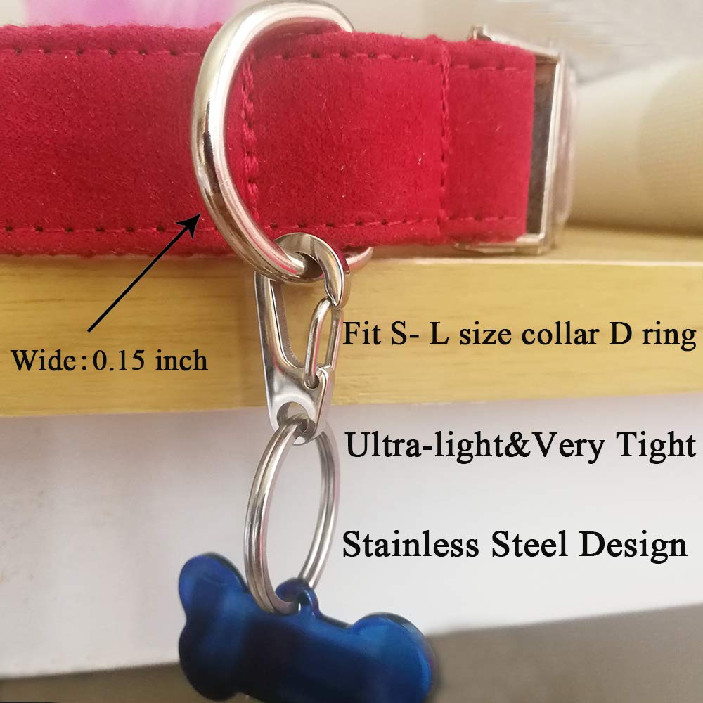IVIA PET clip fixé sur collier démontrant transfert rapide