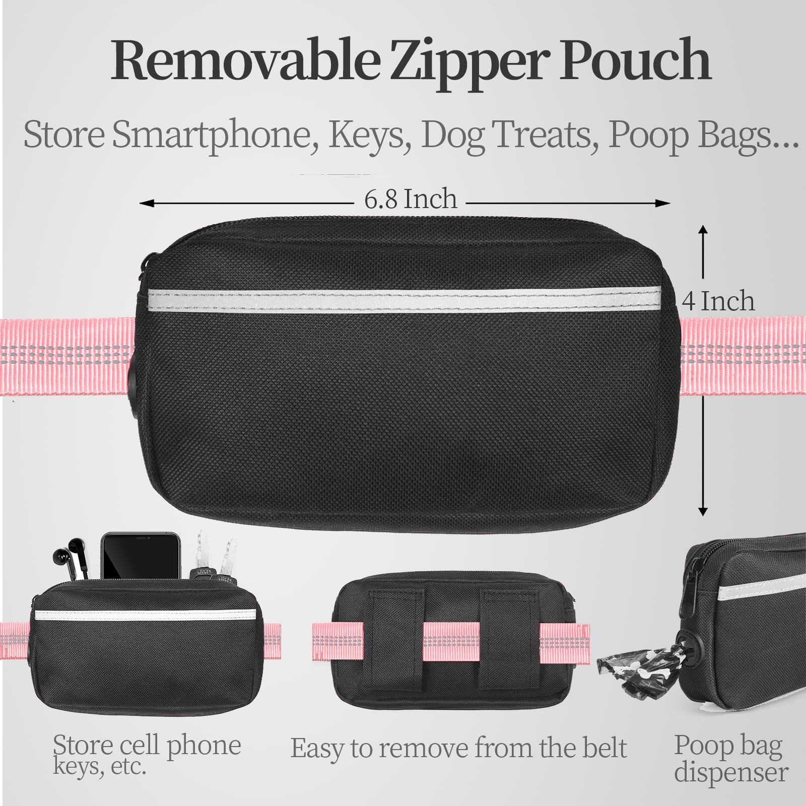 iYoShop clip métallique solide détail, sécurité renforcée lors des promenades