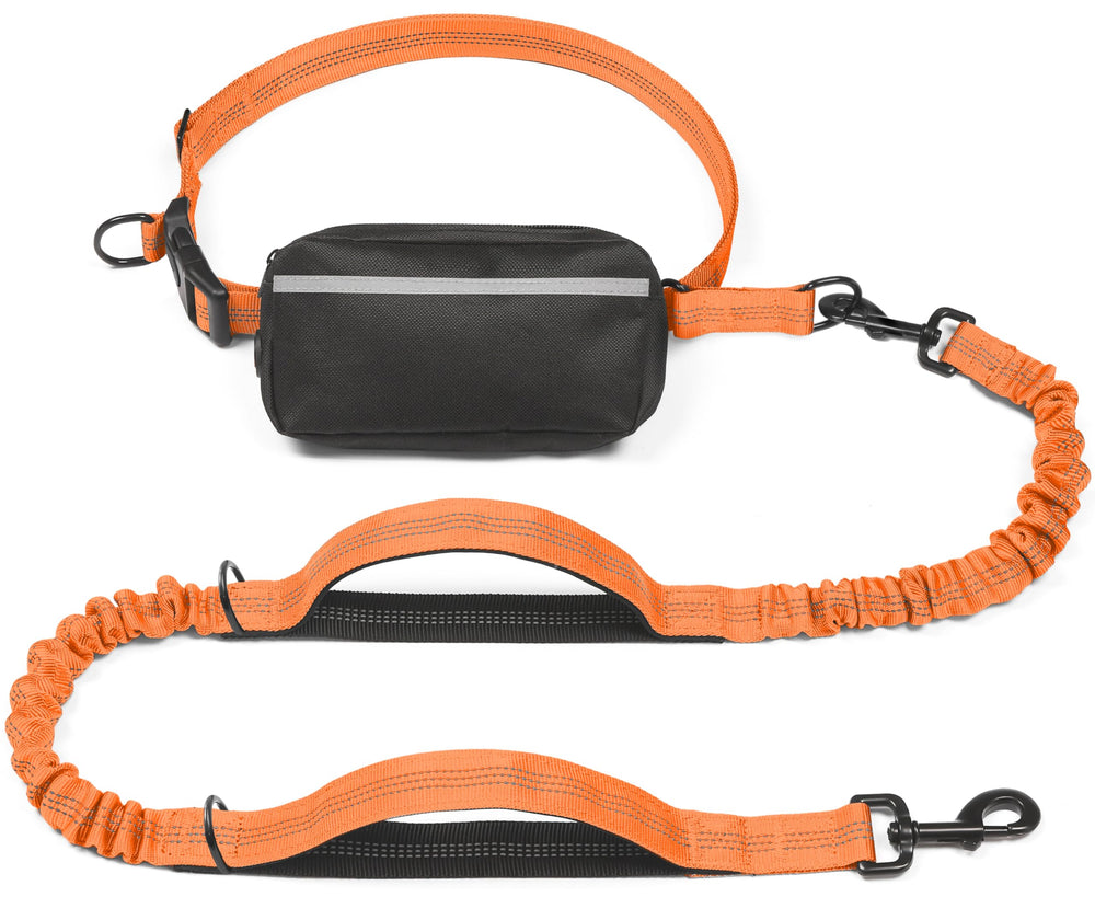 iYoShop laisse mains libres vue frontale montrant ceinture et poche, sécurité accrue