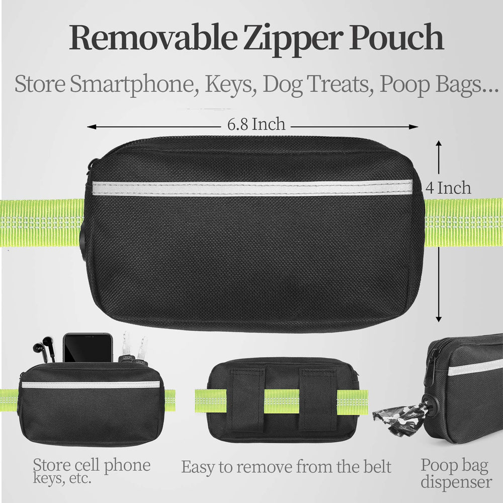 iYoShop pochette zippée amovible montrant rangement sécurisé pour smartphone