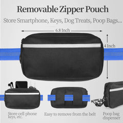 iYoShop pochette zippée ouverte avec téléphone et clés accessibles