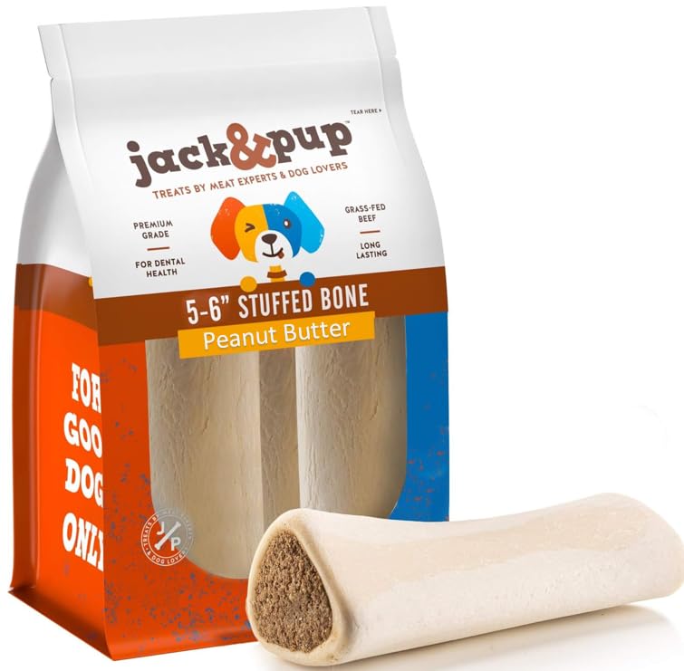 Jack&Pup os emballé en lot de trois illustrant la présentation et la praticité