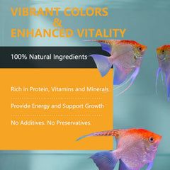 JADINGSFARM alimentation versée dans un aquarium illustrant dosage précis et propreté