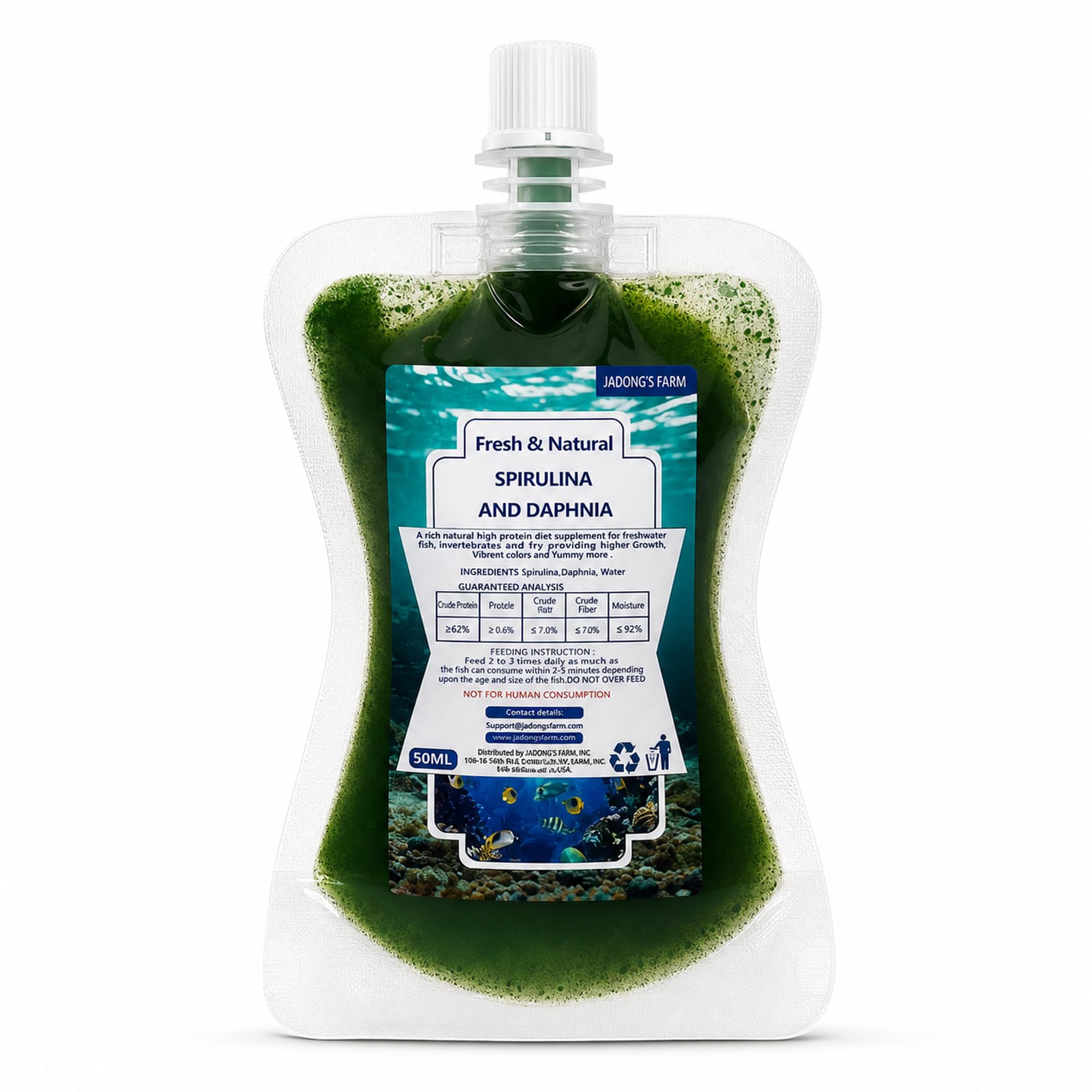 JADINGSFARM flacon avant montrant l'emballage pratique et l'avantage de la distribution facile