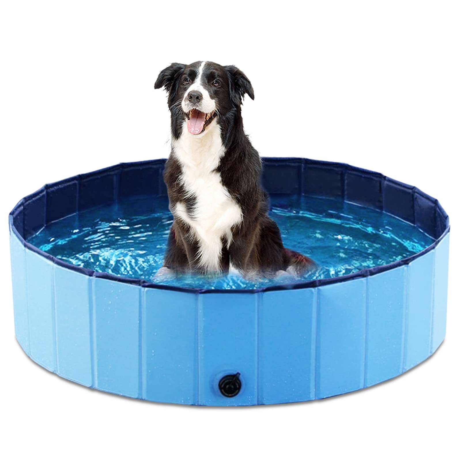 Jasonwell piscine pliable vue avant, portable et facile à ranger