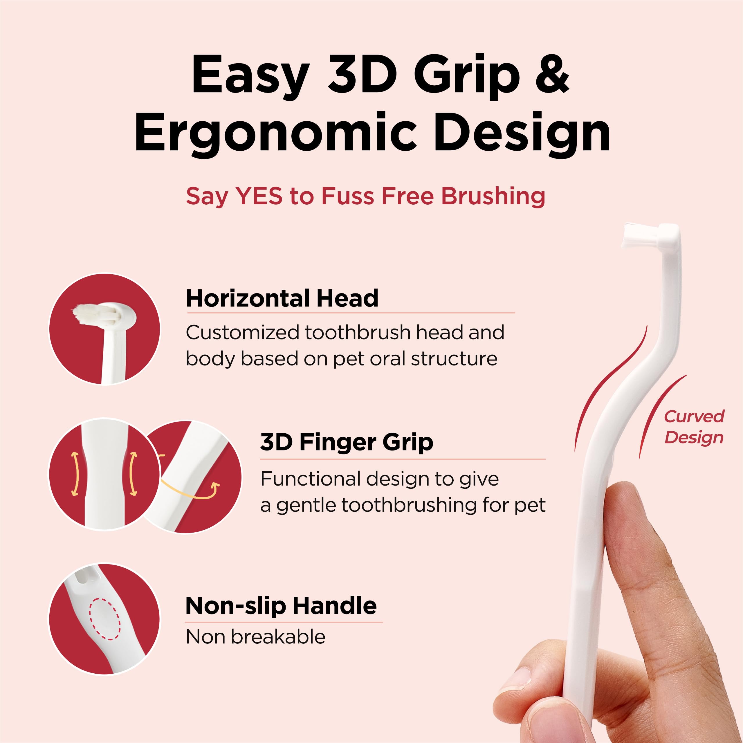 JAYU PET poignée 3D ergonomique pour prise en main sûre