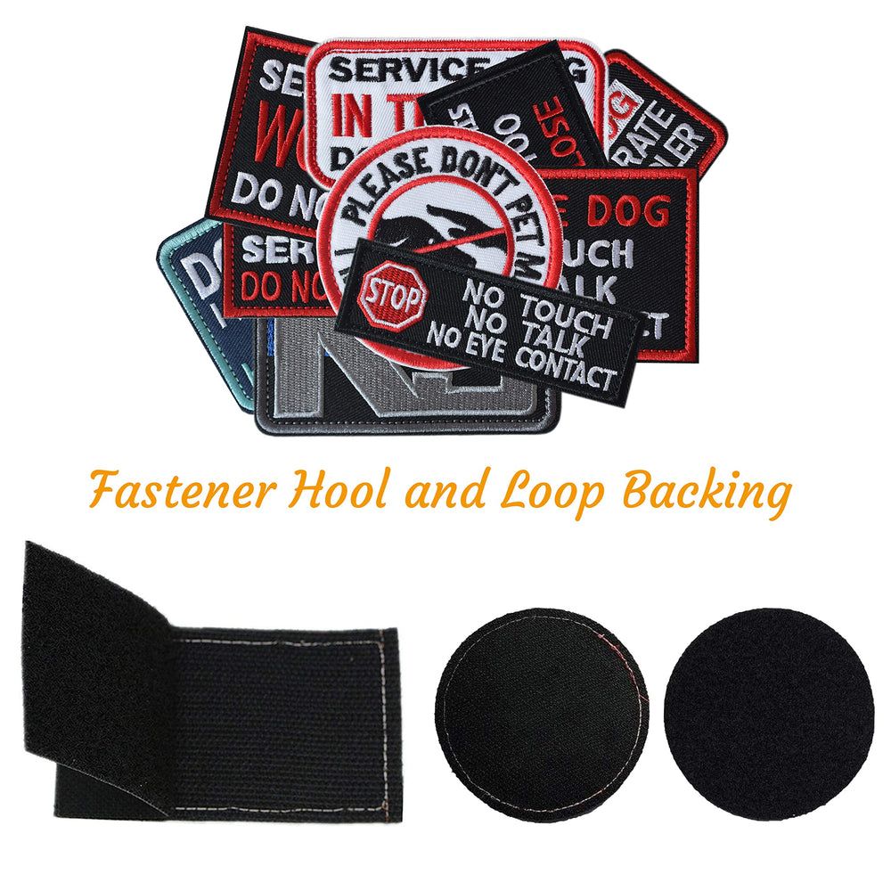 J.CARP patch fixé sur harnais illustrant communication claire en service