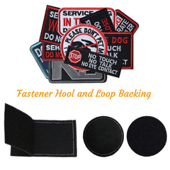 J.CARP patch fixé sur harnais illustrant communication claire en service