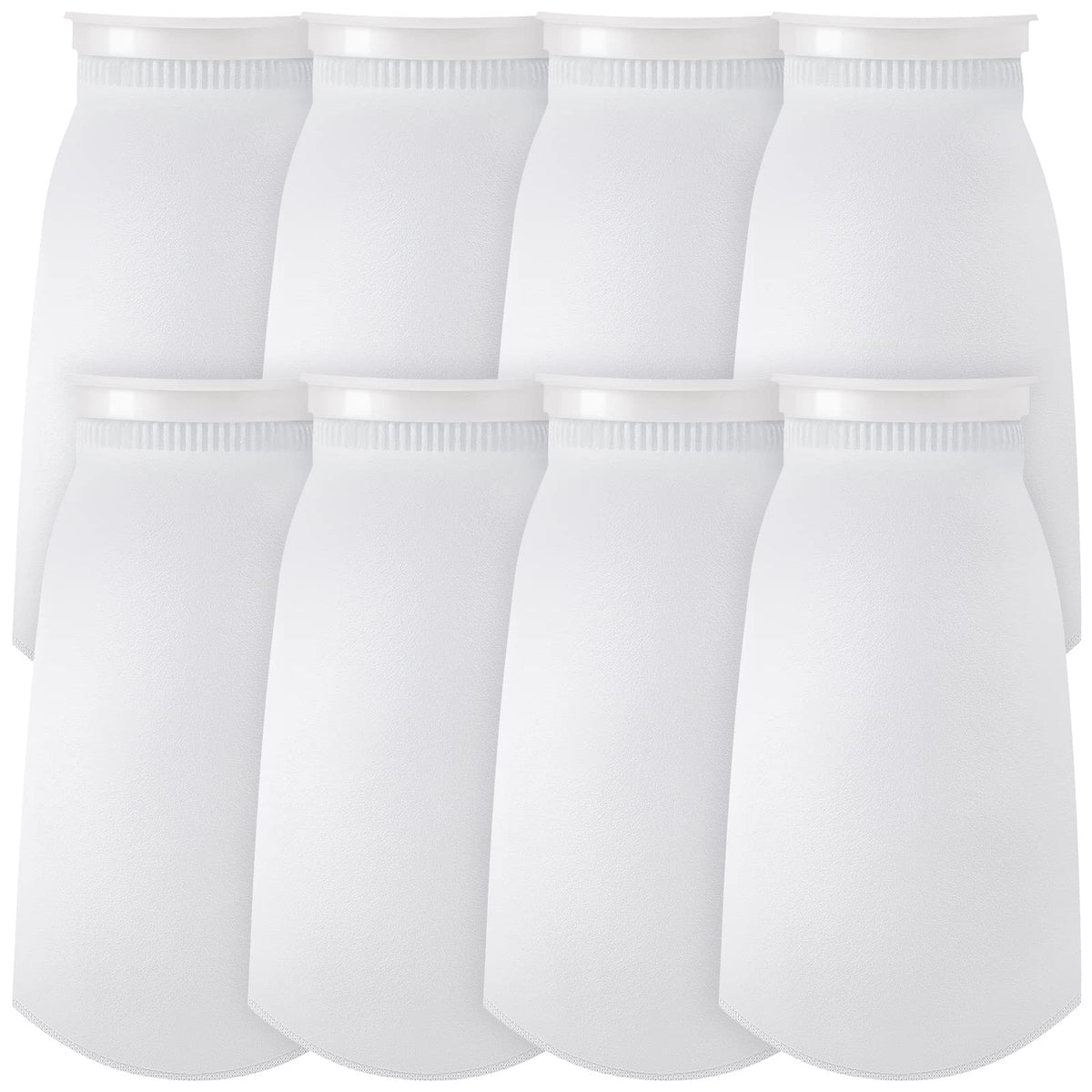 Jecery poche-filtre avant packaging montrant lot de 8 et usage pratique