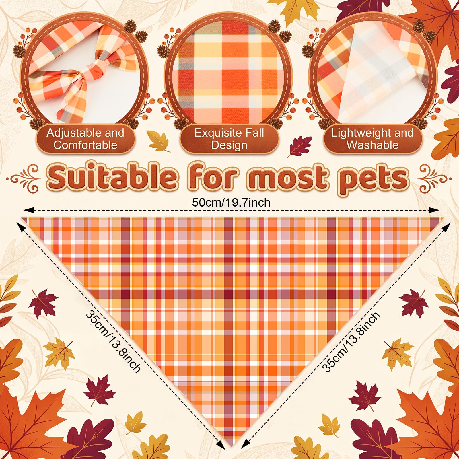 Jeere chien portant bandana extérieur illustrant look automnal élégant