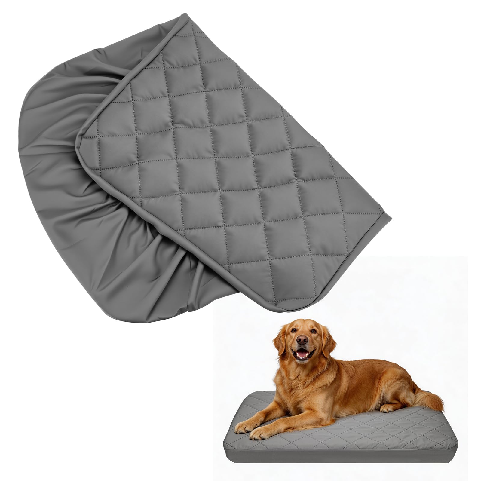 Jehdhe housse face avant gris montrant protection et style