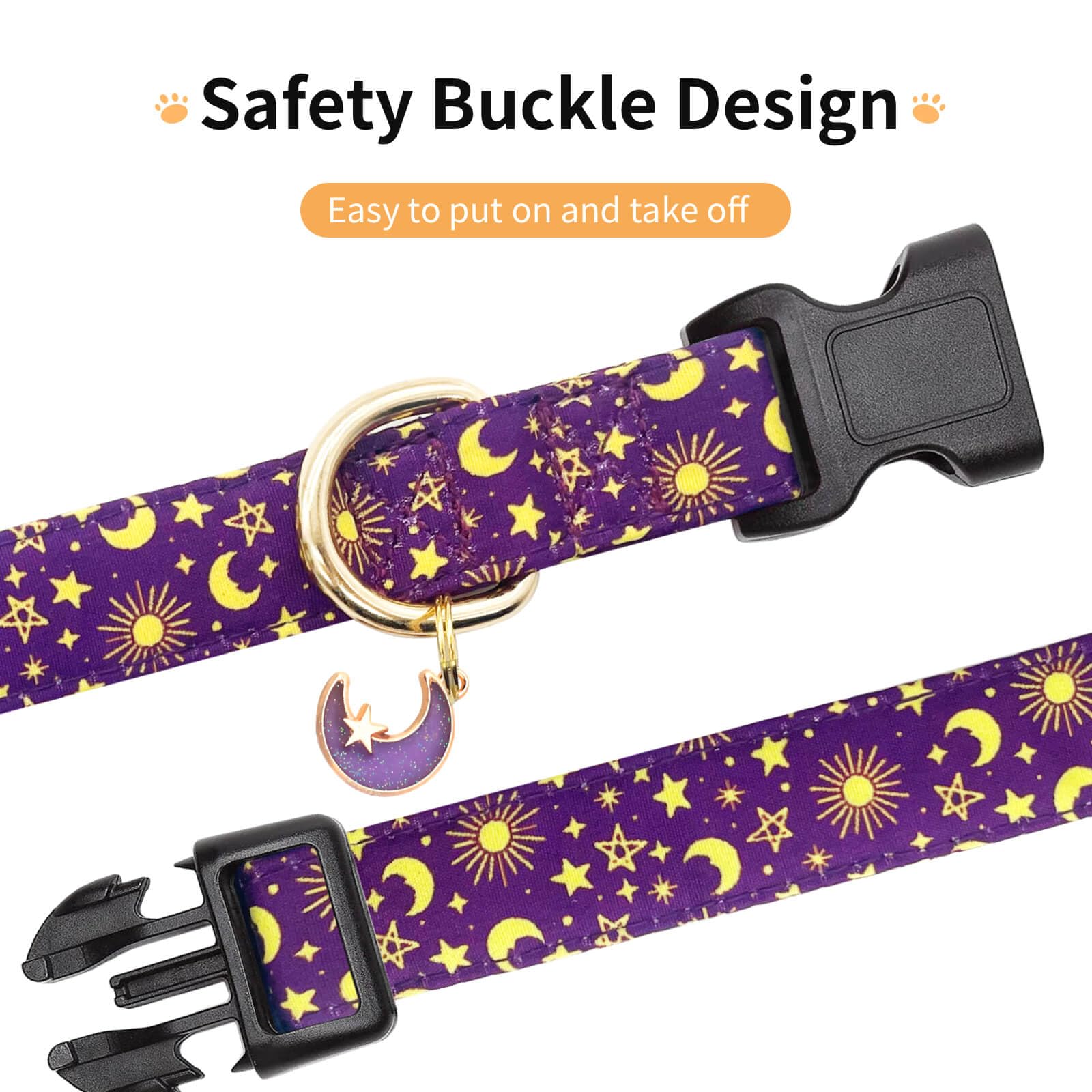 Jelwuion collier porté sur chien extérieur, tenue sûre en promenade
