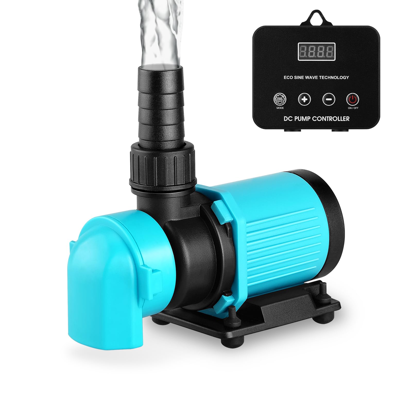 JEREPOND vue frontale de la pompe montrant design compact et commandes