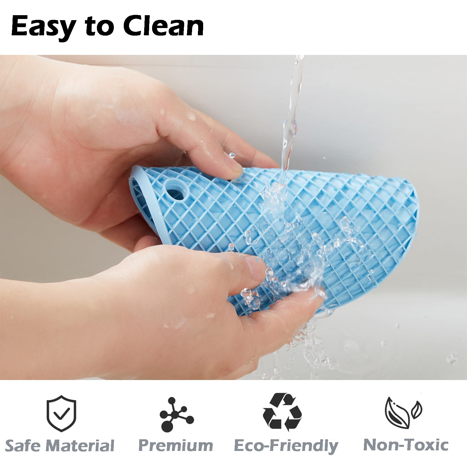 Jevnd tapis étiquette matière prouvant silicone sans BPA sûr