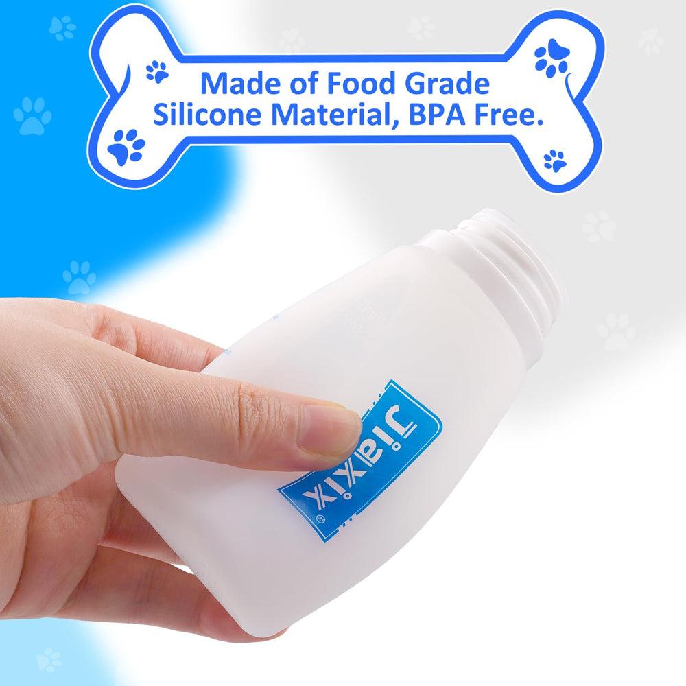 Jiaxix flacon avec graduations claires pour un dosage précis