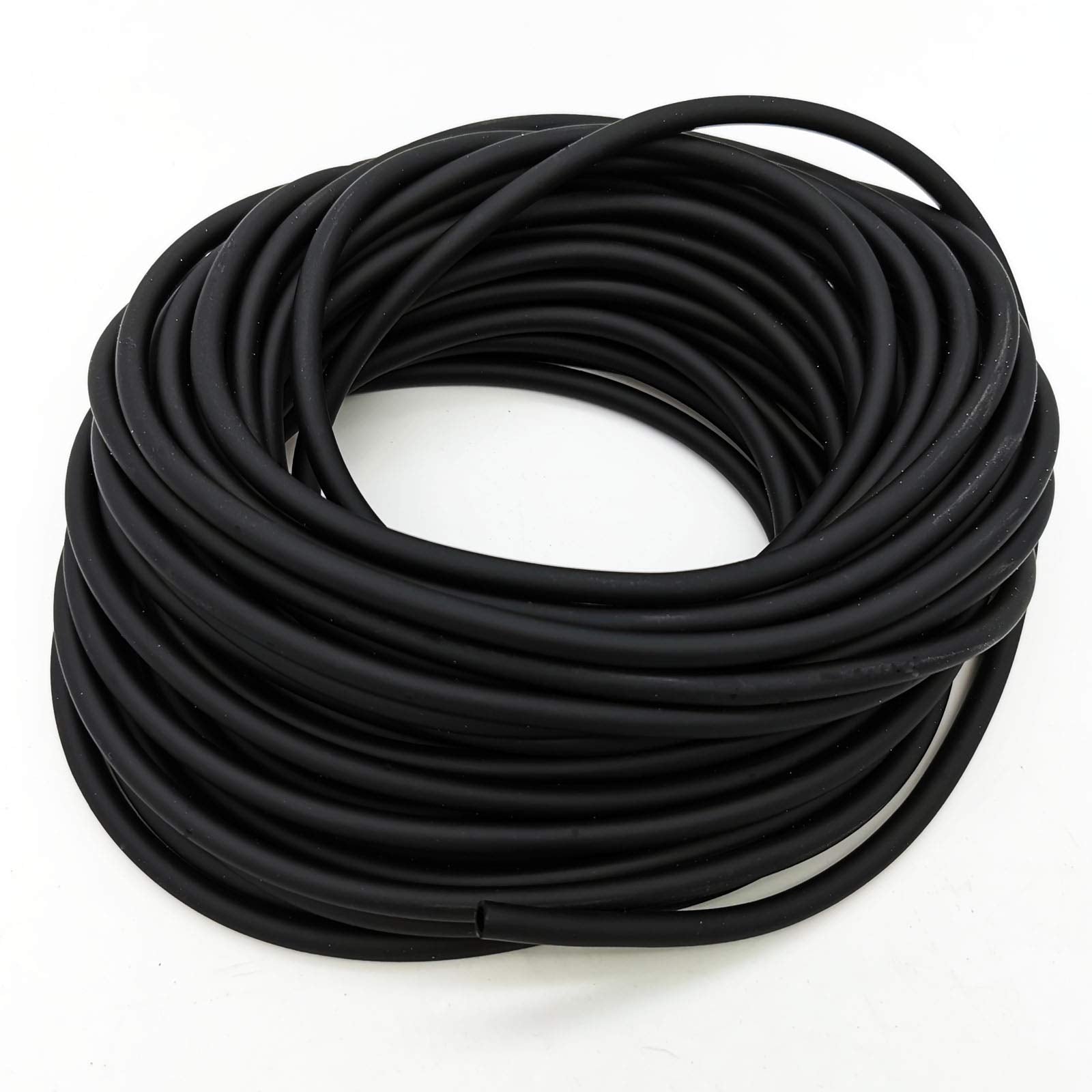 JIH tuyau air noir vue avant longueur 50ft discret et durable