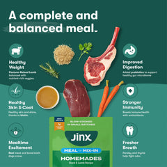 Jinx gros plan texture humide pour augmenter appétence du repas