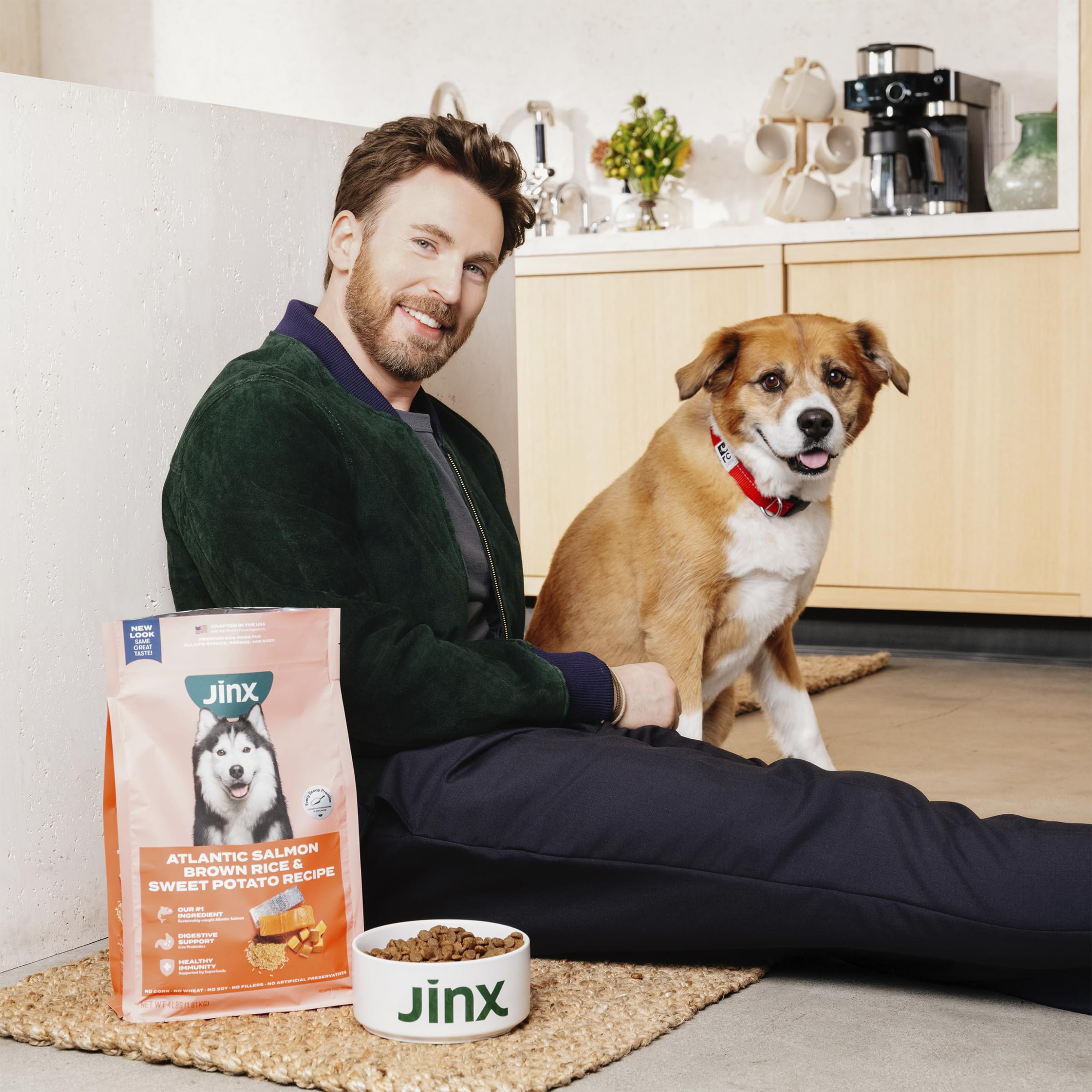Jinx portionneur avec croquettes pour faciliter le dosage quotidien