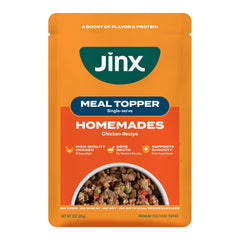 Jinx sachet devant montrant l'emballage et l'accessibilité pratique