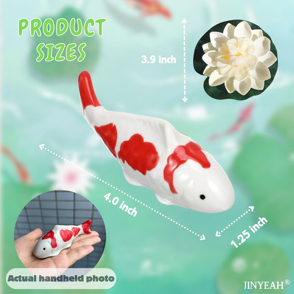 JINYEAH décor de jardin avec bassin illustrant ambiance élégante