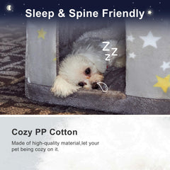 Jiupety coussin amovible en coton PP facilitant le lavage régulier