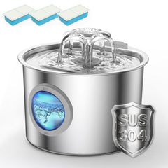 JLVDXN fontaine face avant montrant design élégant et acier durable