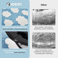 JOEJOY détail du rebord bolster offrant soutien pour la tête