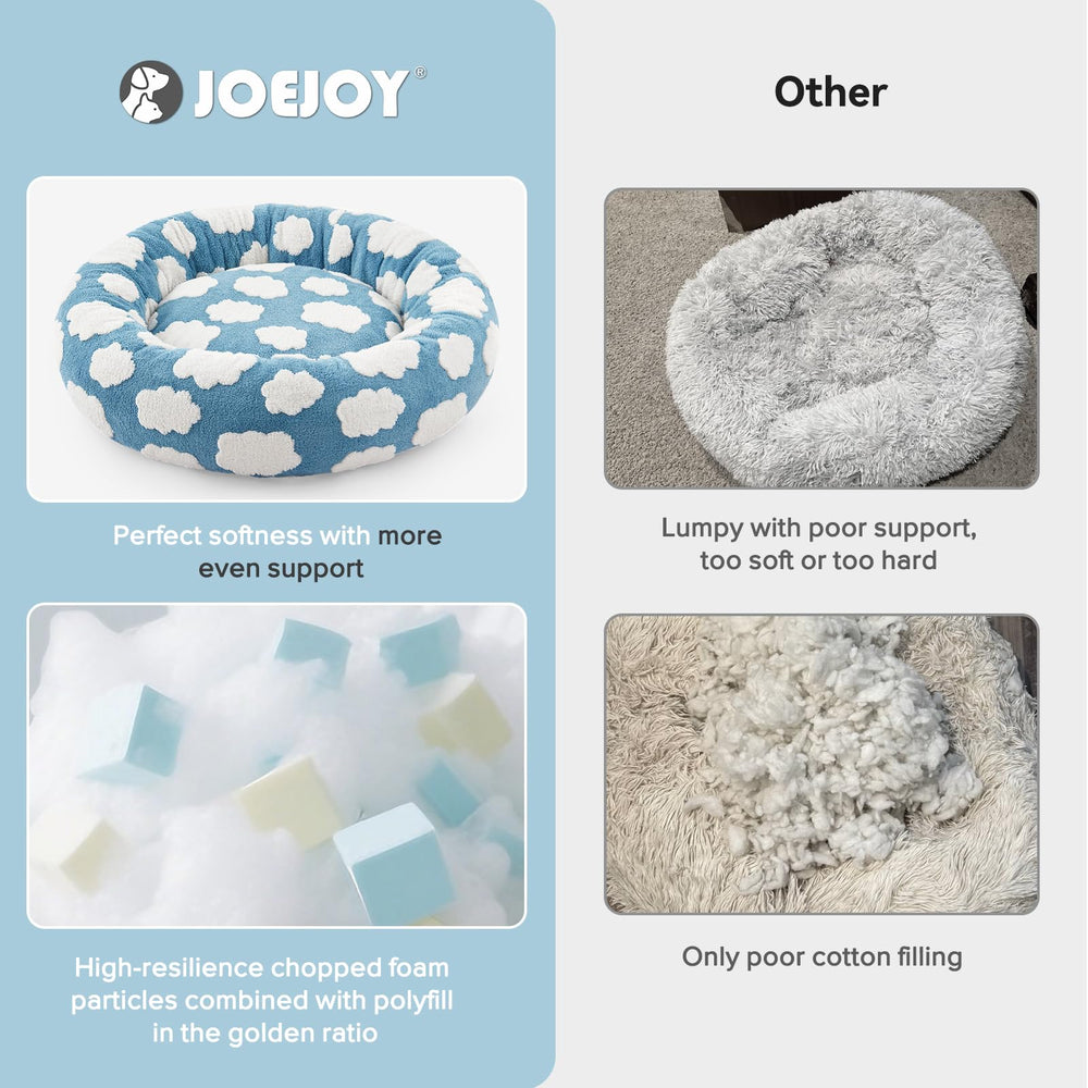 JOEJOY lit en situation avec chien endormi montrant apaisement