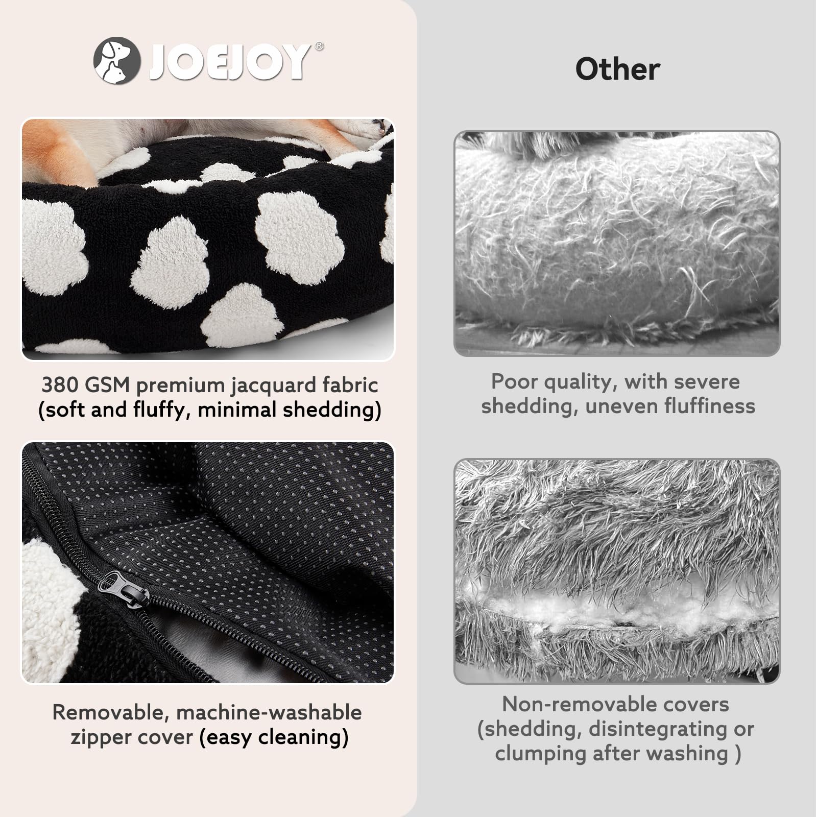 JOEJOY intérieur garnissage mousse pour soutien durable