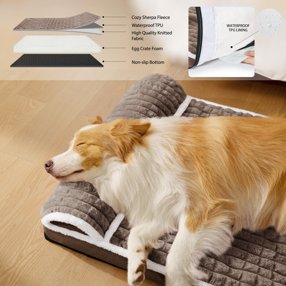 Jolifield coupe mousse egg crate illustrant soutien orthopédique ciblé