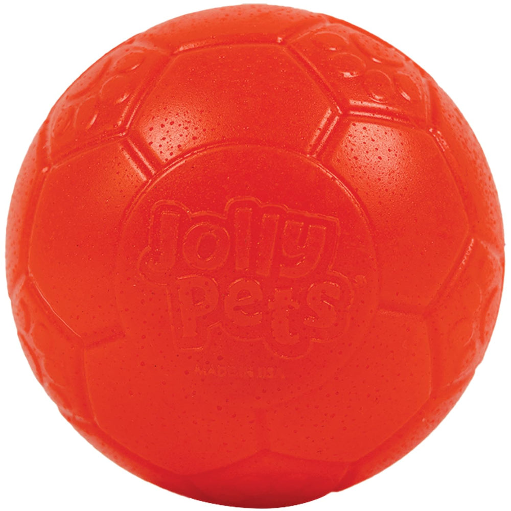 Jolly Pets vue frontale du ballon orange, visibilité optimale
