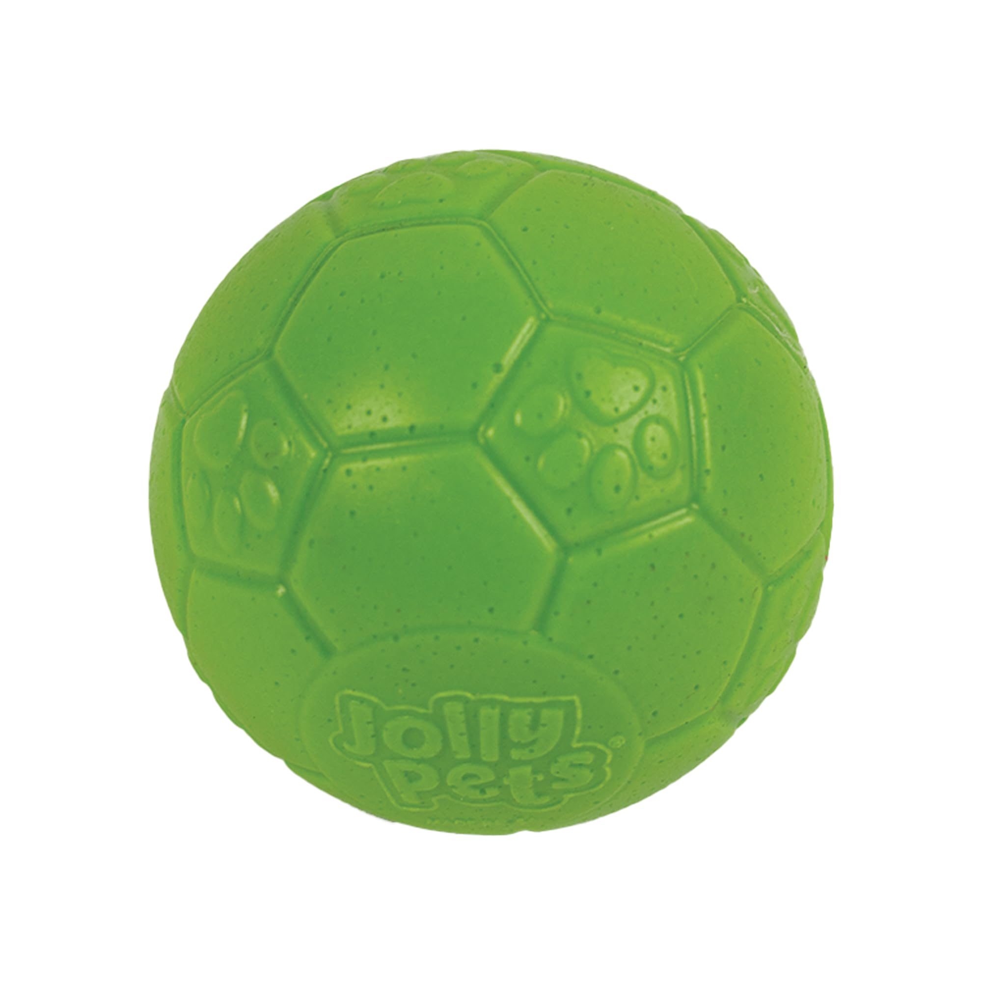 Jolly Pets ballon à côté d'une règle pour comparer la taille 4 pouces