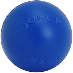 Jolly Pets balle 14" face avant montrant la couleur bleue et robustesse