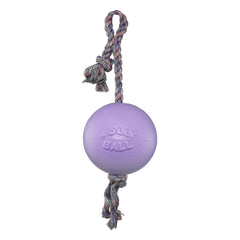 Jolly Pets balle et corde face avant montrant prise facile et flottaison