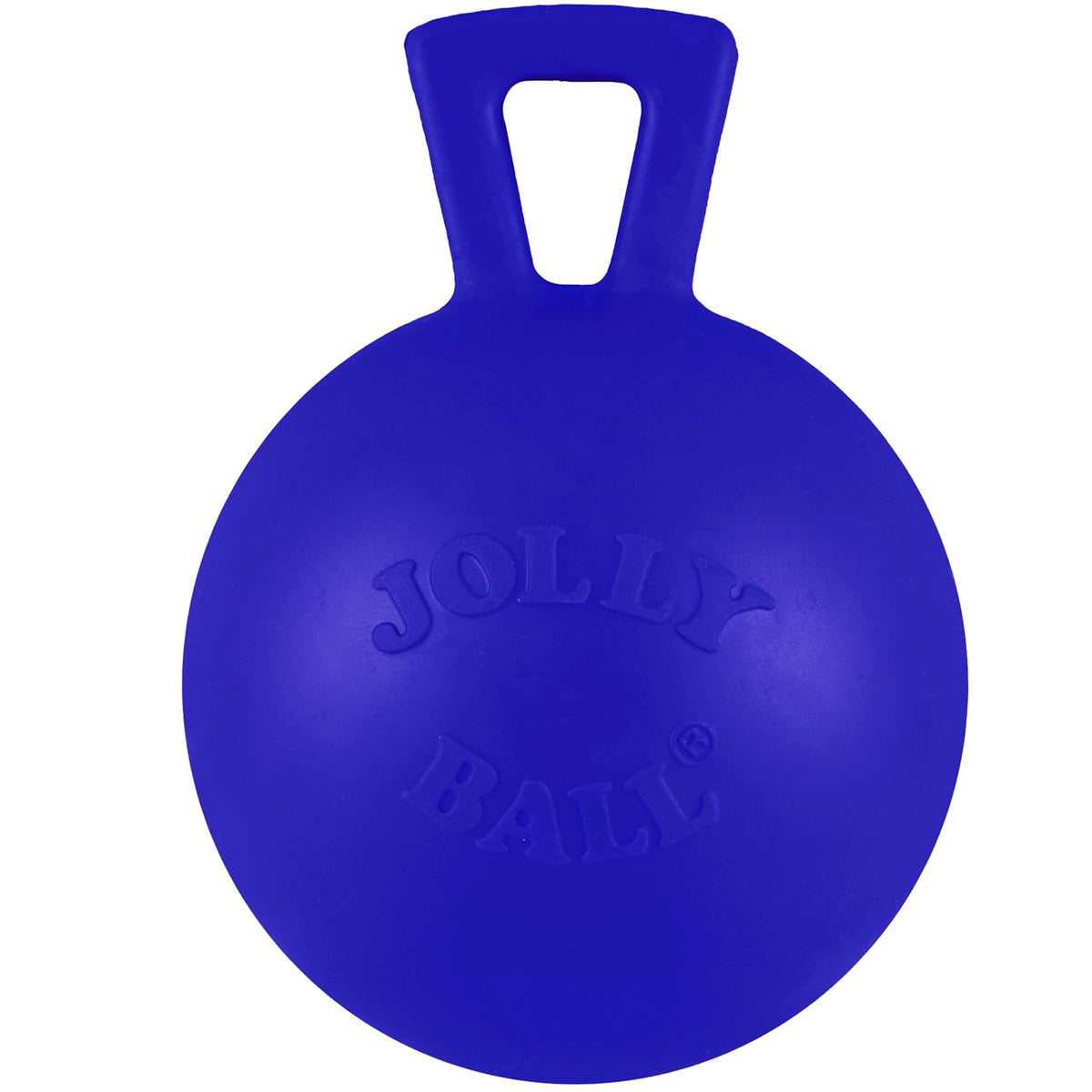 Jolly Pets vue avant du jouet-balle avec poignée pour lancer facilement
