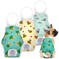 jollywoods face avant pack de 3 montrant design et motifs pratiques