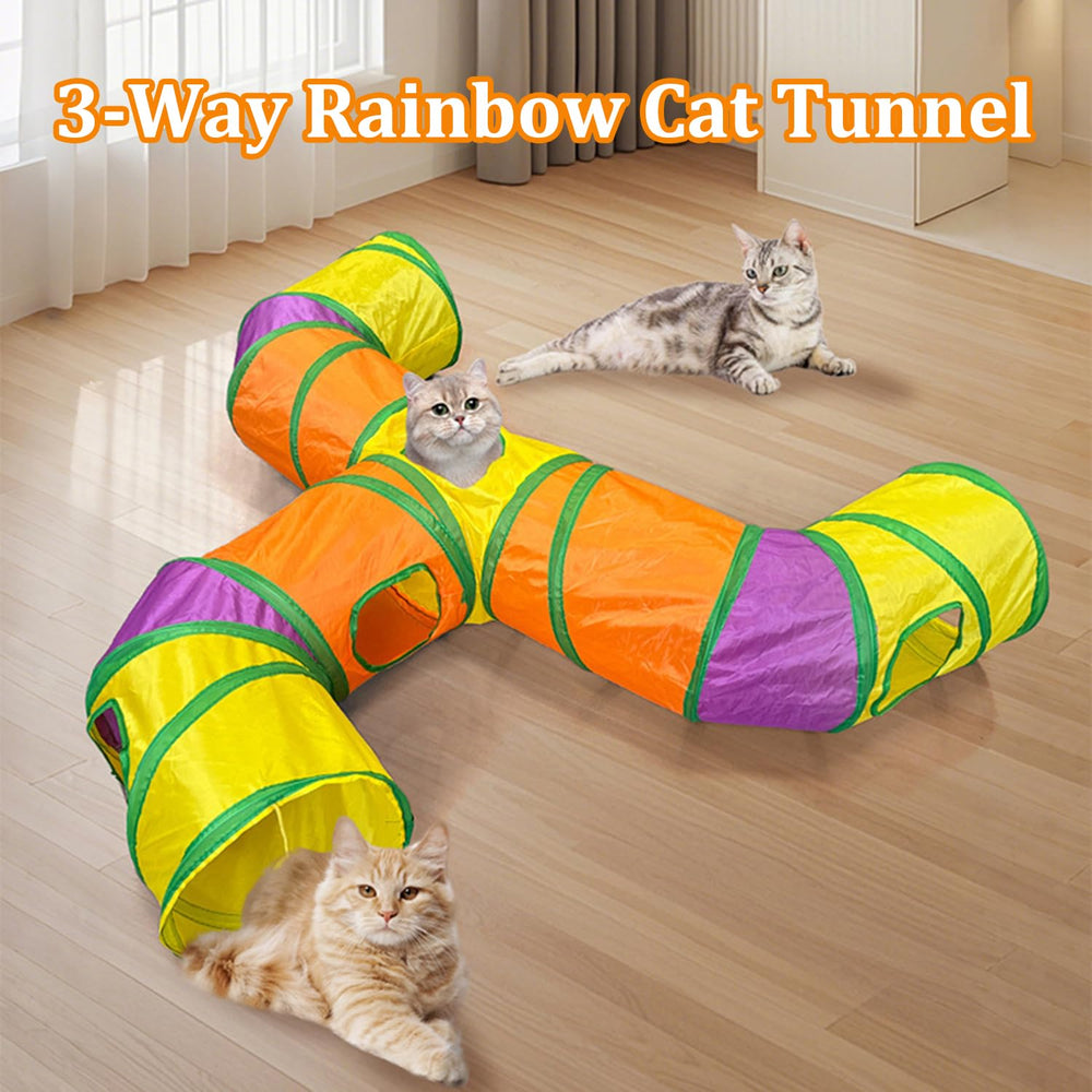 JoneRise tunnel plié en disque compact pour un rangement facile sous meuble