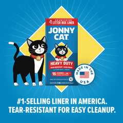 Jonny Cat doublure posée dans un bac montrant installation facile